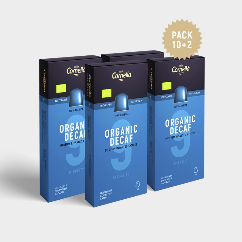 PACK 10+2 | CÁPSULAS | ORGANIC DECAF