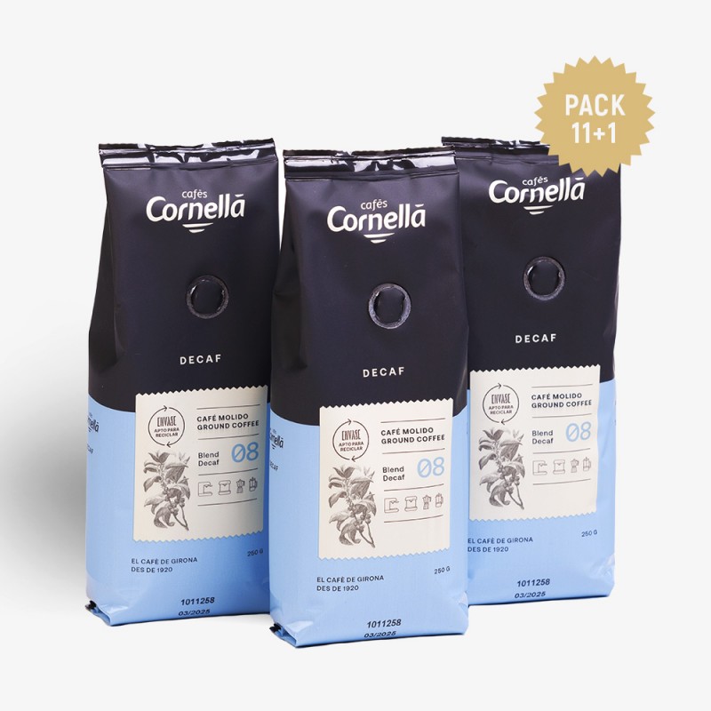 PACK 11+1 | MOLIDO 250G | DECAF