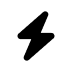 icono de un rayo
